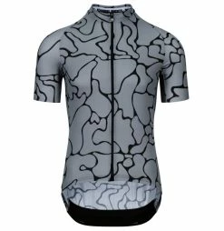 Bikediscount Assos Mille GT Short Sleeve Jersey C2 Voganski Gerva Grey