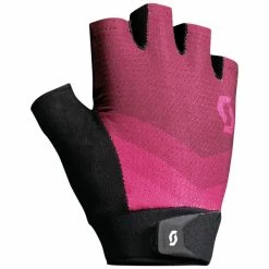 Bikediscount Scott Essential Handschuhe Kurzfinger Damen Tibetan Red/azalea Pink