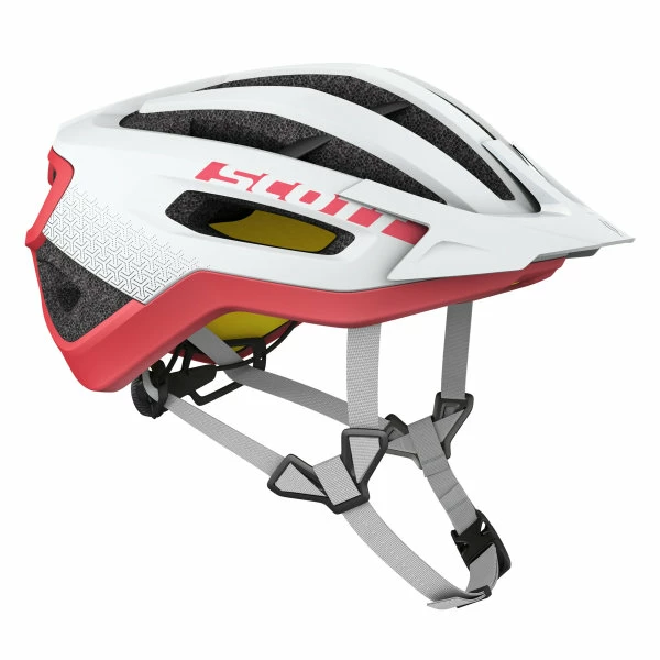 Bikediscount Scott Fuga Plus Rev Helm White/melon Red 1 Bikediscount Scott Fuga Plus Rev Helm White/melon Red