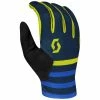 Bikediscount Scott Ridance Handschuh Langfinger Nightfall Blue/lemongrass Yellow