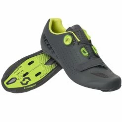 Bikediscount Scott Road Vertec Boa Schuh Matt Grey/neon Yellow