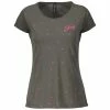 Bikediscount Scott Trail Flow DRI Damen-Shirt S/sl Dark Grey/azalea Pink