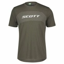 Bikediscount Scott Trail Flow Dri Shirt S/sl Dark Grey
