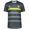 Bikediscount Scott Trail Flow Pro Shirt S/sl Nightfall Blue/lemongrass Yellow