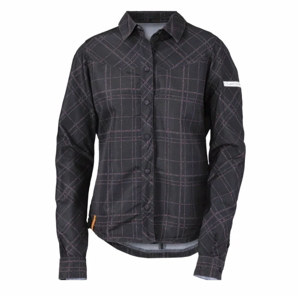 Bikediscount Scott W´s Full Volume Button Shirt Black 1 Bikediscount Scott W´s Full Volume Button Shirt Black